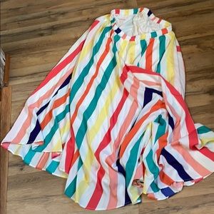 Beautiful Long Stripes summer skirt